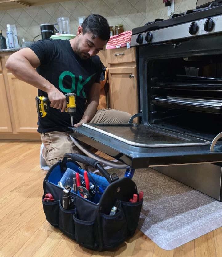 Oven repair
